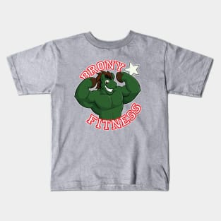 Brony Fitness - Sgt. Stampede Kids T-Shirt